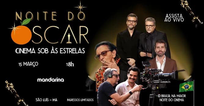 Imagem do Noite do Oscar 2026 Experiência Cinematográfica no Mandarina
