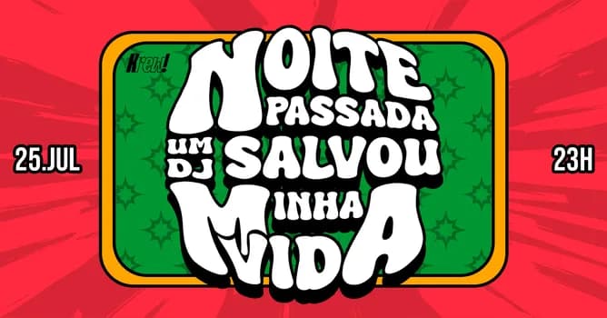 Imagem do NOITE PASSADA, UM DJ SALVOU MINHA VIDA!