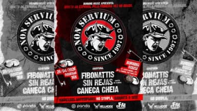 NON SERVIUM NA BURNING HOUSE COM FIBONATTIS, SIN REJAS e CANECA CHEIA em São Paulo