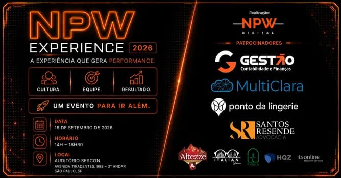 Imagem do NPW Experience 2026