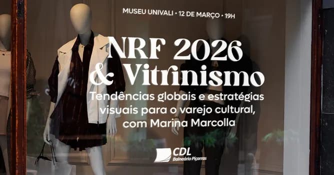Imagem do NRF 2026 & Vitrinismo: Tendências Globais e Estratégias Visuais para o Varejo Cultural