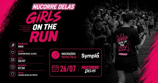 Imagem do NUCORRE DELAS - GIRLS ON THE RUN
