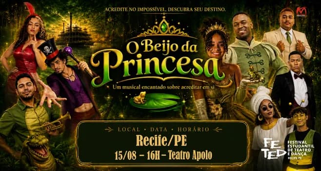 Imagem do O Beijo da Princesa