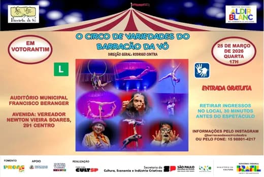 Imagem do O Circo de Variedades do Barracão da Vó - em Votorantim