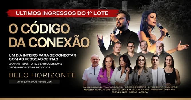 Imagem do O CODIGO DA CONEXÃO BELO HORIZONTE