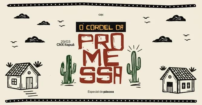 Imagem do O Cordel da Promessa - Especial de Páscoa (Campus Itapuã)