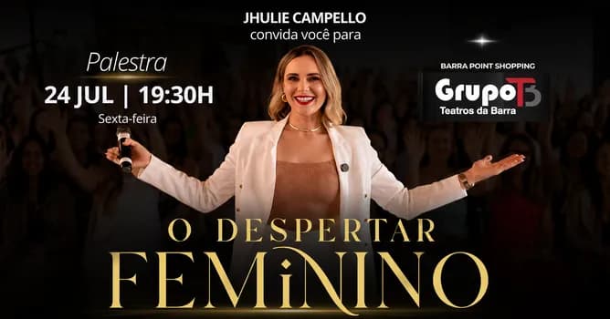 Imagem do O DESPERTAR FEMININO - JHULIE CAMPELLO