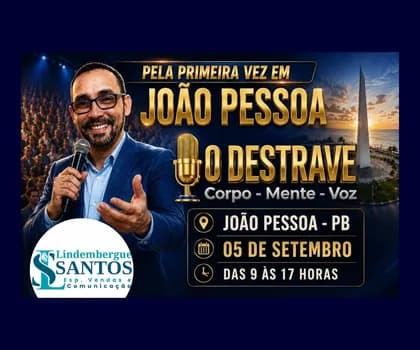 Imagem do O DESTRAVE - Imersão em Comunicação e Oratória em João Pessoa - PB