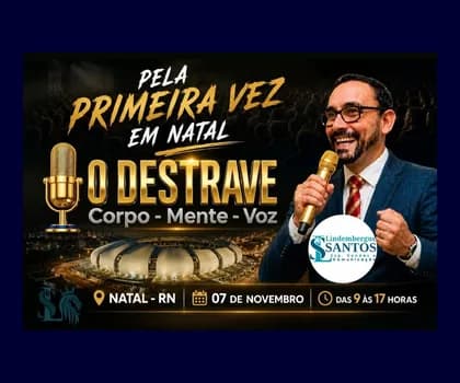 Imagem do O DESTRAVE - Imersão em Comunicação e Oratória em Natal - RN