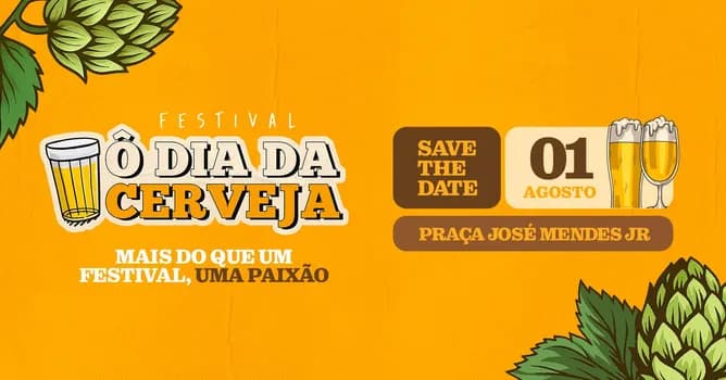 Imagem do O DIA DA CERVEJA - NA PRAÇA