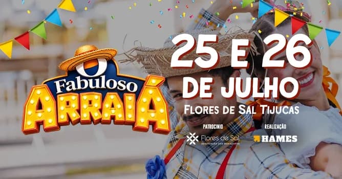Imagem do O Fabuloso Arraiá - Tijucas (25 e 26/07/2026)