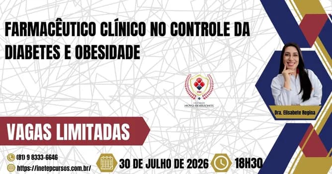 Imagem do O Farmacêutico Clínico no Controle da Diabetes e Obesidade