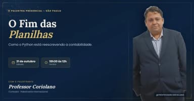 O FIM DAS PLANILHAS:COMO O PYTHON ESTÁ REESCREVENDO A CONTABILIDADE em São Paulo