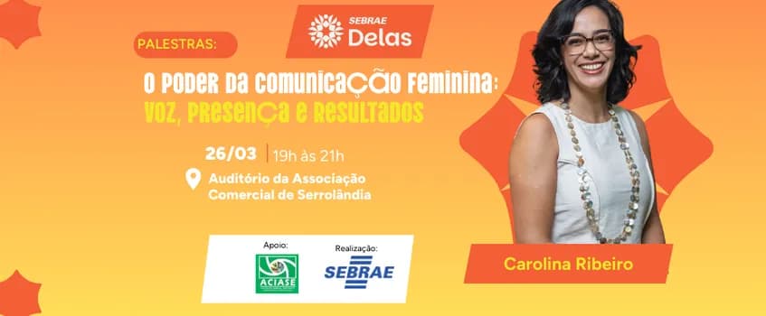 Imagem do O Poder da Comunicação Feminina: Voz, Presença e Resultados - Serrolândia