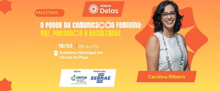 Imagem do O Poder da Comunicação Feminina: Voz, Presença e Resultados - Várzea do Poço