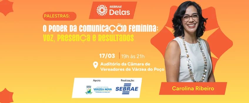 Imagem do O Poder da Comunicação Feminina: Voz, Presença e Resultados - Várzea Nova