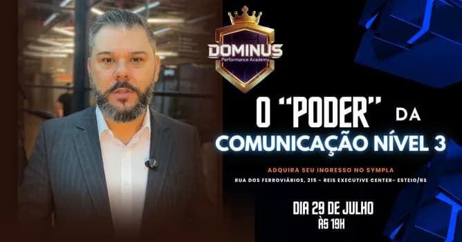 Imagem do O Poder da Comunicação Nível 3 com Jean Reis - DOMINUS