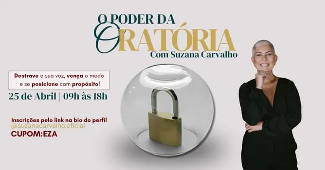 Imagem do O Poder da Oratória: Destrave a sua voz, vença o medo e se posicione com propósito