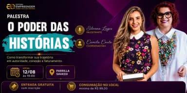 O PODER DAS HISTÓRIAS em Belo Horizonte