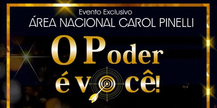 Imagem do O PODER é VOCÊ - AGOSTO (22/08)