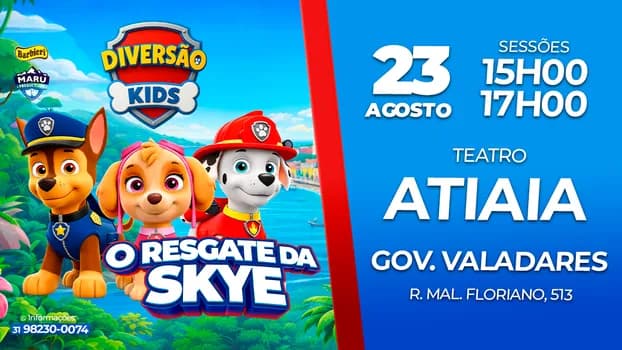 Imagem do O RESGATE DA SKYE AO VIVO 23 DE AGOSTO GOVERNADOR VALADARES