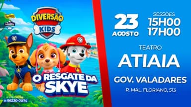 O RESGATE DA SKYE AO VIVO 23 DE AGOSTO GOVERNADOR VALADARES em Governador Valadares