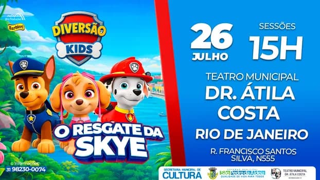 Imagem do O RESGATE DA SKYE AO VIVO *SÃO PEDRO DA ALDEIA*