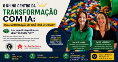 O RH no centro da transformação: qual contribuição só você pode oferecer? em São Paulo
