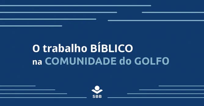 Imagem do O Trabalho Bíblico na Comunidade do Golfo