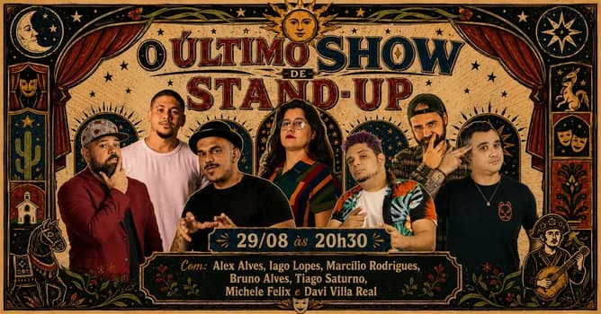 Imagem do O ÚLTIMO SHOW DE STAND-UP!