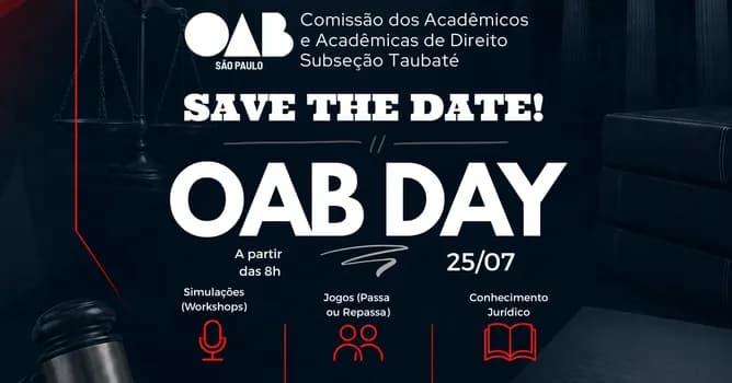 Imagem do OAB Day - OAB Taubaté