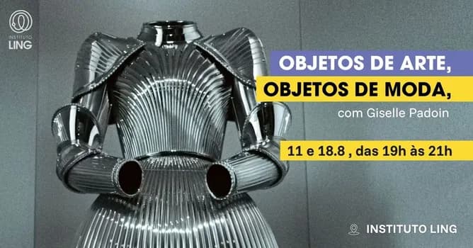 Imagem do Objetos de Arte, Objetos de Moda, com Giselle Padoin