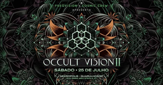 Imagem do OCCULT VISION II - FREQVISION & COSMIC CREW