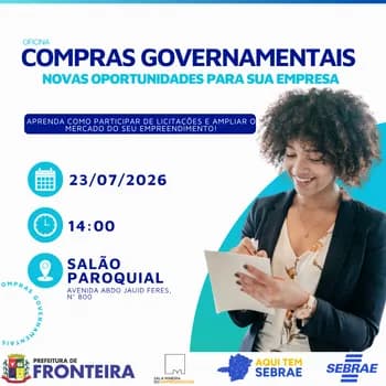 Imagem do Oficina: Compras Governamentais
