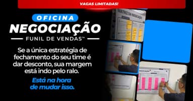 Oficina da Negociação: O Método para Vender sem Desconto em São Bernardo do Campo