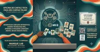 Oficina de Cartaz Tech: Faça seu Cartaz Falar! em Rio de Janeiro