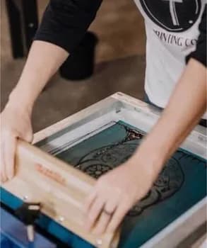 Imagem do Oficina de Serigrafia, por Daniela Távora e Itapa Rodrigues