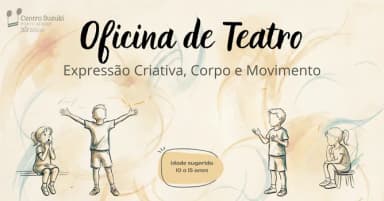 Oficina de Teatro Infantil: Expressão Criativa, Corpo e Movimento em Porto Alegre