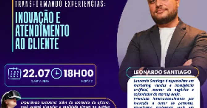 Imagem do Oficina Transformando Experiências: Inovação e Atendimento ao cliente
