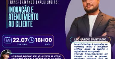 Oficina Transformando Experiências: Inovação e Atendimento ao cliente em Mirangaba