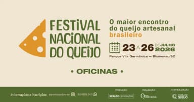 Oficinas do Festival Nacional do Queijo em Blumenau