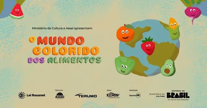 Imagem do Oficinas Gratuitas- Projeto "O Mundo Colorido dos Alimentos"