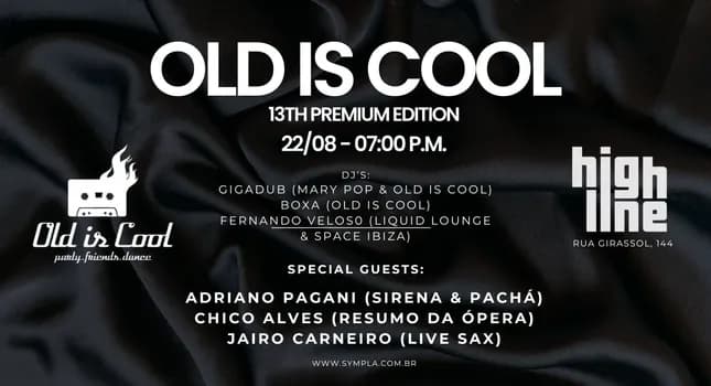Imagem do Old is Cool party.friends.dance 13th Edition