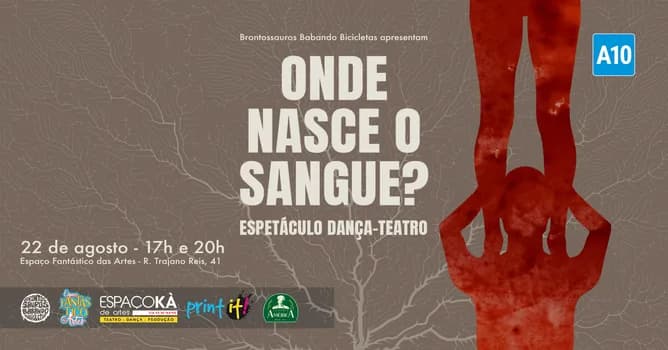 Imagem do Onde nasce o sangue? - Brontossauros Babando Bicicletas