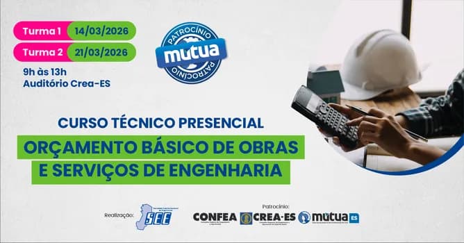Imagem do Orçamento Básico de Obras e Serviços de Engenharia