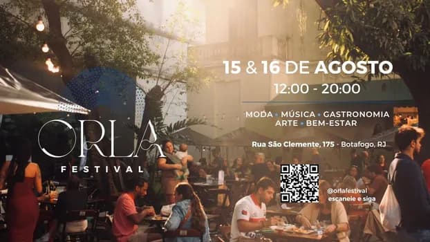 Imagem do Orla Festival - Vigésima Quinta Edição