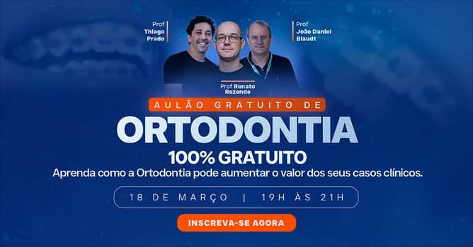 Imagem do Ortodontia agregando e aumentando valor dos seus casos clínicos associada a diversas especialidades