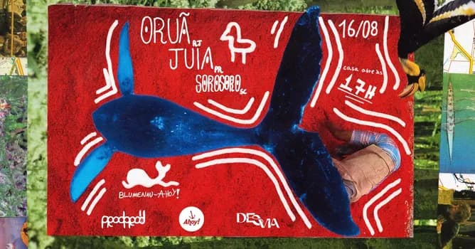 Imagem do ORUÃ + JUIA + SOROSORO EM BLUMENAU no Ahoy! Tavern Club