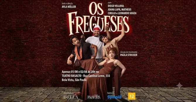 Imagem do Os Fregueses - 01 de Agosto - Basalto Teatro Bar