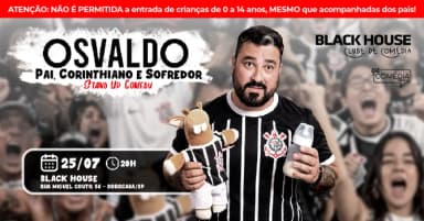 OSVALDO BARROS em SOROCABA - Stand up Comedy em Sorocaba